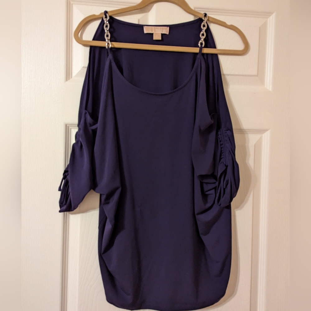 Michael Kors Cold Shoulder Top